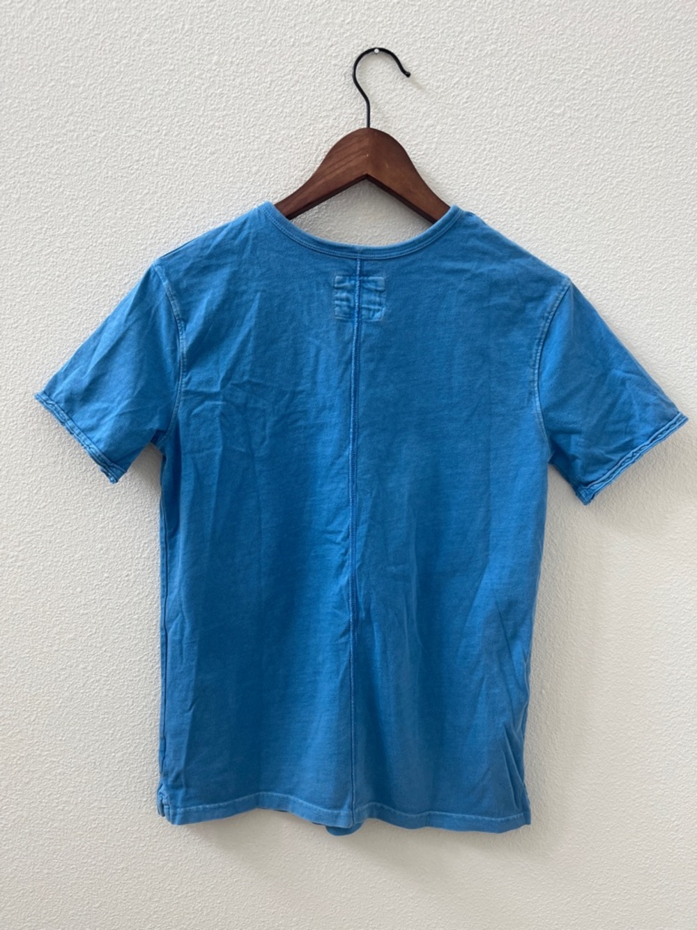 Cat & Jack Blue Short Sleeve Pocket Tee - Picture 3 of 7